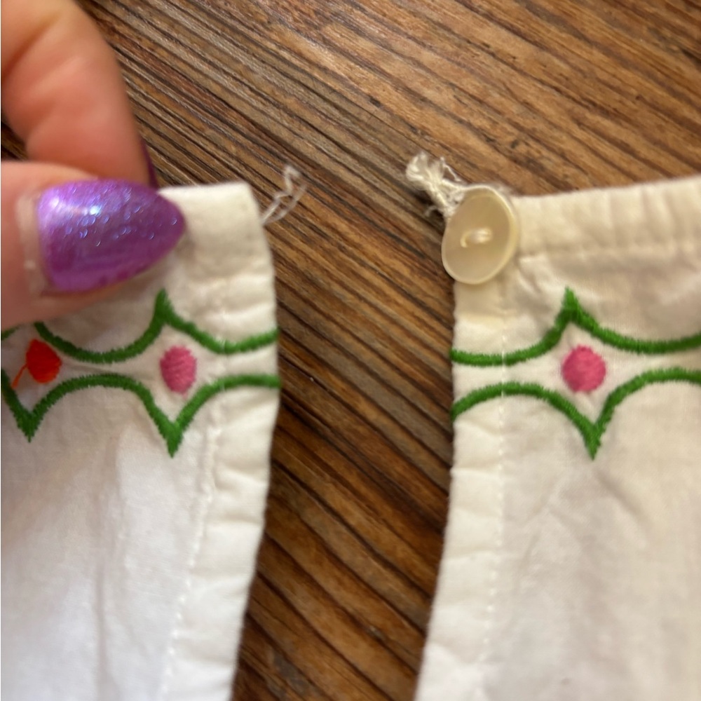 Roller Rabbit Embroider Cover Up Mini Dress - Picture 9 of 9